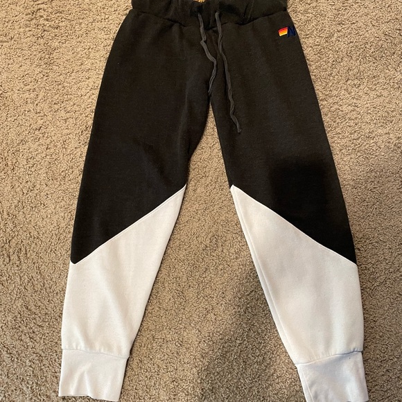 Aviator Nation Black and White Track Pants - Picture 3 of 6